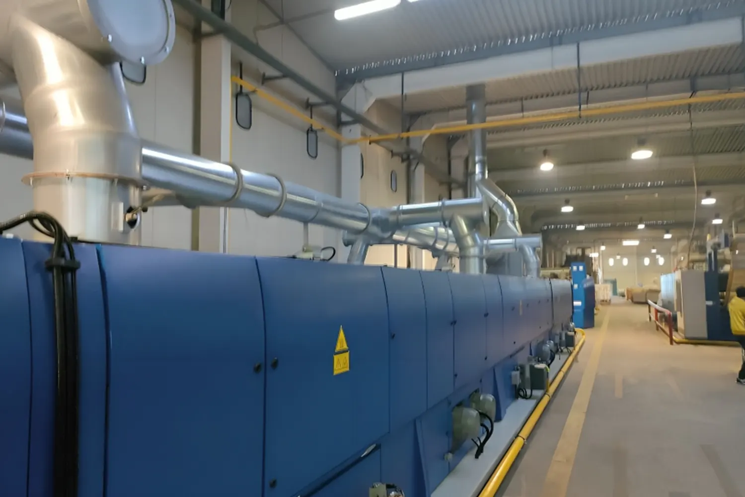 Installation des nouvelles lignes de Gaz, d’eau et d’air