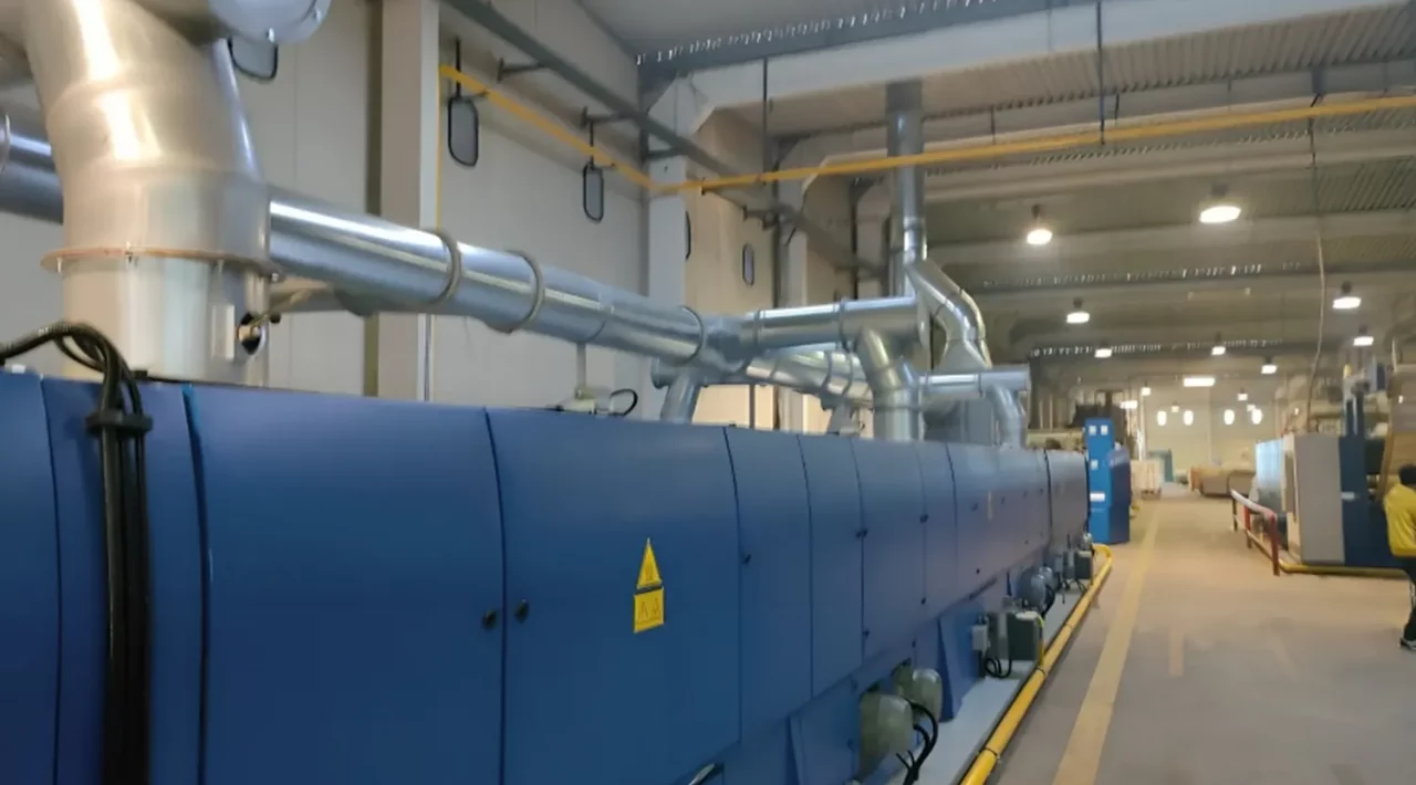 Installation des nouvelles lignes de Gaz, d’eau et d’air